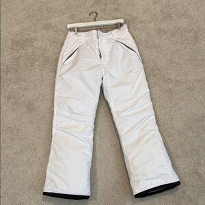Sportscaster  White Snow Pants for women size small